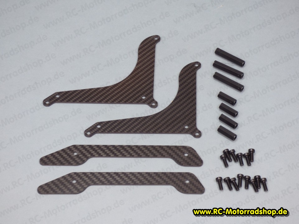 RCMS-060: Motorradständer Carbon für Motorradmodelle im Maßstab 1:5 RCMS-060
